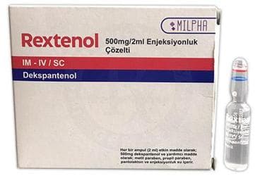 REXTENOL 500 MG/2 ML ENJEKSIYONLUK COZELTI İlaç Görseli