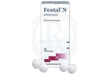 FESTAL N 220 MG ENTERIK KAPLI TABLET (50 TABLET) İlaç Görseli