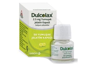 DULCOLAX 2,5 MG 50 YUMUSAK JELATIN KAPSUL İlaç Görseli