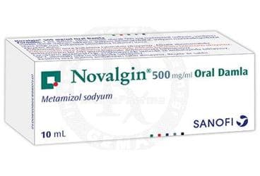 NOVALGIN %5 10 ML ORAL DAMLA İlaç Görseli