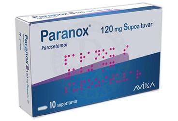 PARANOX S 120 MG 10 SUPPOZITUAR İlaç Görseli