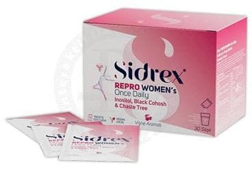 SIDREX REPRO WOMEN ONCE DAILY TAKVIYE EDICI GIDA SASE 30 saşe İlaç Görseli