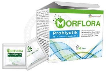 MORFLORA TAKVIYE EDICI GIDA 10 saşe İlaç Görseli