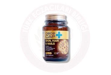 CECECAP SKIN, HAIR & NAILS TAKVIYE EDICI GIDA KAPSUL 30 kapsül İlaç Görseli