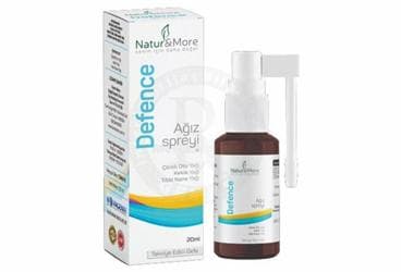NATURMORE DEFENCE TAKVIYE EDICI GIDA SPREY 20 ml şişe İlaç Görseli