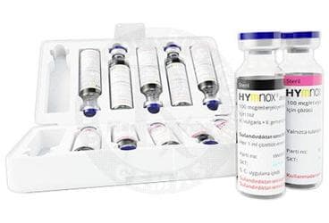 HYMNOX 100 MCG/ML ENJEKSIYONLUK COZELTI ICIN TOZ VE COZUCU (DEVAM) VESPULA İlaç Görseli
