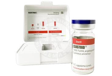 CLUSTOID 10000 TU/ML ENJEKSIYONLUK SUSPANSIYON (CUPRESSUS) İlaç Görseli
