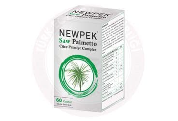 NEWPEK SAW PALMETTO (CUCE PALMIYE) COMPLEX 60 kapsül İlaç Görseli