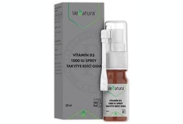 VENATURA VITAMIN D3 DAMLA 1000 IU 20 ml şişe İlaç Görseli