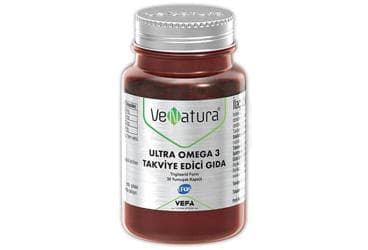 VENATURA ULTRA OMEGA 3 TAKVIYE EDICI GIDA 30 kapsül İlaç Görseli