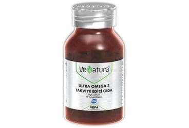VENATURA ULTRA OMEGA 3 TAKVIYE EDICI GIDA 60 kapsül İlaç Görseli