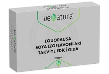 VENATURA EQUOPAUSA SOYA IZOFLAVONLARI TAKVIYE EDICI GIDA 20 tablet İlaç Görseli