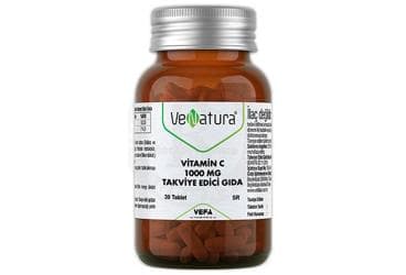 VENATURA SR VITAMIN C TABLET 1000 mg 30 tablet İlaç Görseli