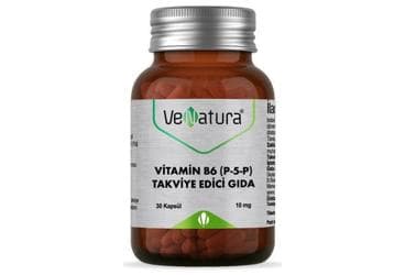VENATURA VITAMIN B6 (P-5-P) ICEREN TAKVIYE EDICI GIDA KAPSUL 30 kapsül İlaç Görseli