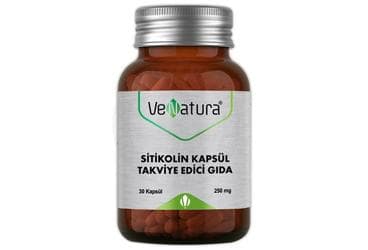 VENATURA SITIKOLIN TAKVIYE EDICI GIDA 30 kapsül İlaç Görseli