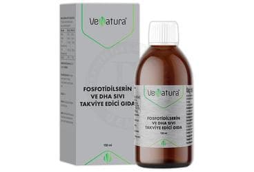 VENATURA FOSFOTIDILSERIN VE DHA SIVI TAKVIYE EDICI GIDA 150 ml şişe İlaç Görseli