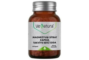 VENATURA MAGNEZYUM SITRAT KAPSUL 60 kapsül İlaç Görseli