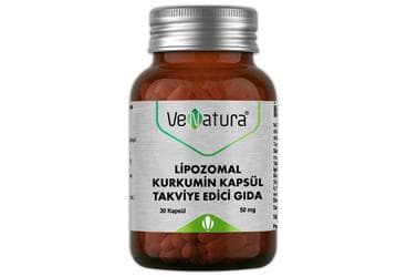 VENATURA LIPOZOMAL KURKUMIN ICEREN TAKVIYE EDICI GIDA KAPSUL 50 mg 30 kapsül İlaç Görseli