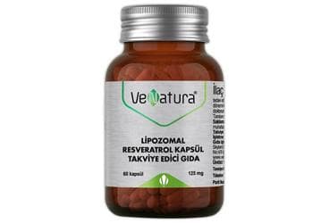 VENATURA LIPOZOMAL RESVERATROL ICEREN TAKVIYE EDICI GIDA KAPSUL 60 kapsül İlaç Görseli
