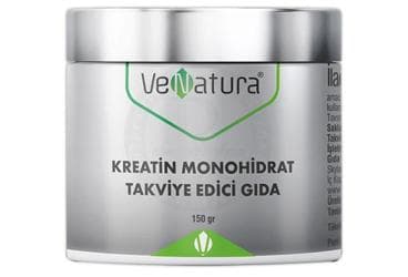 VENATURA KREATIN MONOHIDRAT TAKVIYE EDICI GIDA 150 gr kutu İlaç Görseli