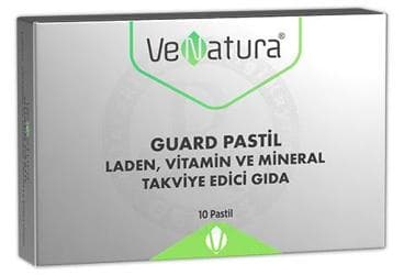 VENATURA GUARD LADEN, VITAMIN VE MINERAL ICEREN TAKVIYE EDICI GIDA PASTIL 10 pastil İlaç Görseli