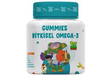 VITAGO KIDS Z TAKIMI BITKISEL OMEGA 3 ICEREN TAKVIYE EDICI GIDA 60 tablet İlaç Görseli