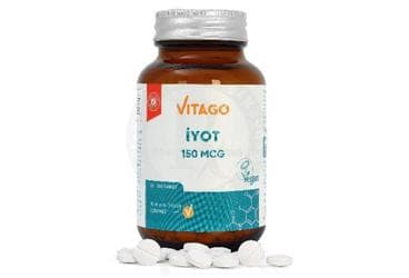 VITAGO PREMIUM VEGAN IYOT ICEREN TAKVIYE EDICI GIDA 120 tablet İlaç Görseli