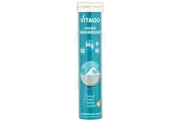 VITAGO MOOD MAGNEZYUM, VITAMIN B1,B2,B6 ICEREN TAKVIYE EDICI GIDA 20 tablet İlaç Görseli
