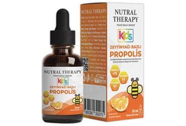 NUTRAL THERAPY ZEYTINYAGI BAZLI PROPOLIS KIDS D3K2 TAKVIYE EDICI SPREY 30 ml şişe İlaç Görseli
