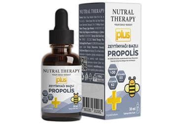 NUTRAL THERAPY ZEYTINYAGI BAZLI PROPOLIS PLUS D3K2 TAKVIYE EDICI SPREY 30 ml şişe İlaç Görseli