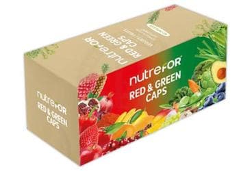 NUTREFOR RED&GREEN TAKVIYE EDICI GIDA 60 kapsül İlaç Görseli