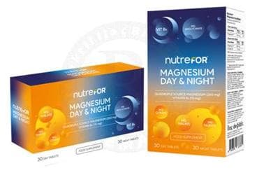 NUTREFOR MAGNESIUM DAY & NIGHT 60 tablet İlaç Görseli