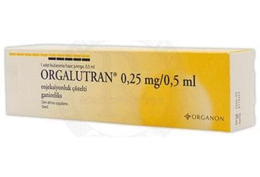 ORGALUTRAN 0,25 MG/0.5 ML 1 HAZIR SIRINGA İlaç Görseli