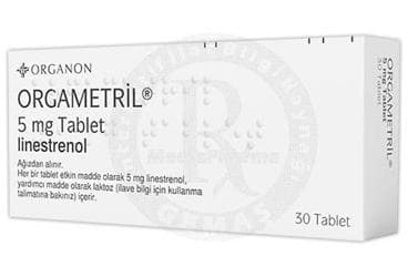 ORGAMETRIL 5 MG TABLET (30 TABLET) İlaç Görseli