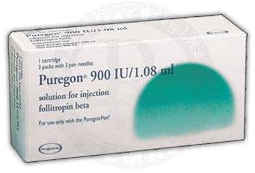 PUREGON 900 IU/1.08 ML ENJEKSIYONLUK COZELTI ICEREN KARTUS (1 KARTUS) İlaç Görseli