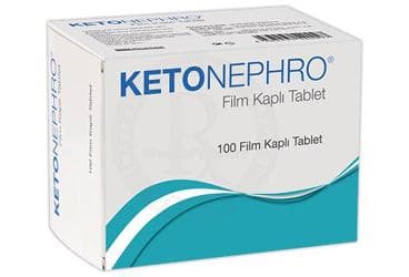 KETONEPHRO FILM KAPLI TABLET (100 TABLET) İlaç Görseli