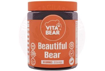 VITA BEAR BEAUTIFUL BEAR TAKVIYE EDICI GIDA 60 tablet İlaç Görseli