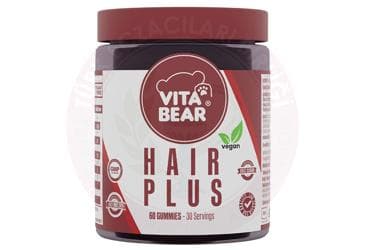 VITA BEAR HAIR PLUS GUMMIES 60 çiğnenebilir tablet İlaç Görseli