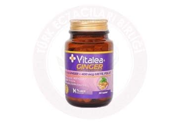 VITALEA GINGER TAKVIYE EDICI GIDA TABLET 30 tablet İlaç Görseli