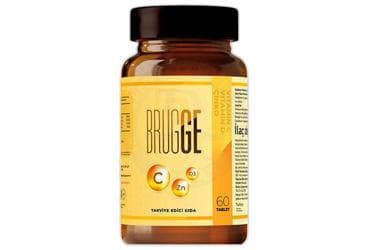BRUGGE VITAMIN C, VITAMIN D3 VE CINKO ICEREN TAKVIYE EDICI GIDA TABLET 60 tablet İlaç Görseli
