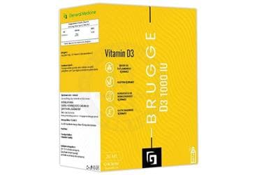 BRUGGE VITAMIN D3 TAKVIYE EDICI GIDA 1000 IU 20 ml şişe İlaç Görseli