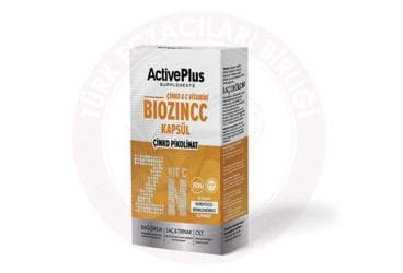 ACTIVEPLUS BIOZINCC TAKVIYE EDICI GIDA KAPSUL 30 kapsül İlaç Görseli