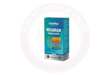 ACTIVE PLUS MEGABRAIN TAKVIYE EDICI GIDA 30 kapsül İlaç Görseli