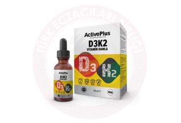 ACTIVE PLUS D3K2 VITAMINI SPREY TAKVIYE EDICI GIDA 20 ml şişe İlaç Görseli