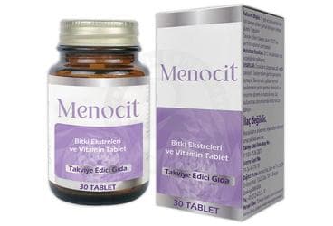 MENOCIT BITKI EKSTRELERI VE VITAMIN TABLET 30 tablet İlaç Görseli