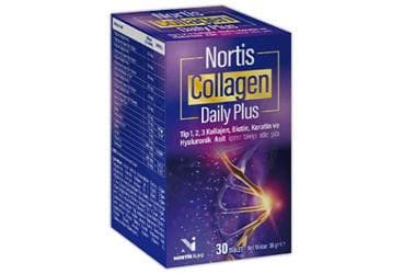 NORTIS COLLAGEN DAILY PLUS TAKVIYE EDICI GIDA TABLET 30 tablet İlaç Görseli