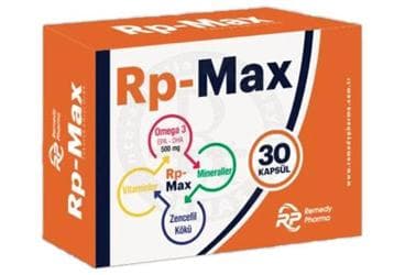 RP-MAX TAKVIYE EDICI GIDA KAPSUL 30 kapsül İlaç Görseli