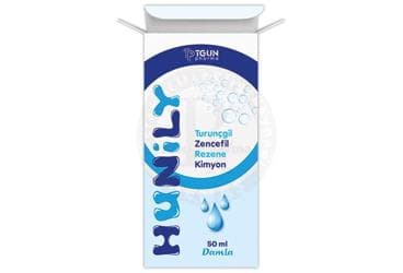 HUNILY DAMLA TAKVIYE EDICI GIDA 50 ml şişe İlaç Görseli