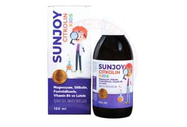 SUNJOY CITKOLIN KIDS SIVI TAKVIYE EDICI GIDA 150 ml şişe İlaç Görseli