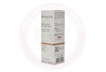 DERMATONE MULTI FUNCTION ANTI-AGE CREAM - YASLANMA KARSITI CILT BAKIM KREMI 50 ml şişe İlaç Görseli